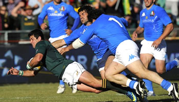 South Africa beat Italy in Witbank in first Test