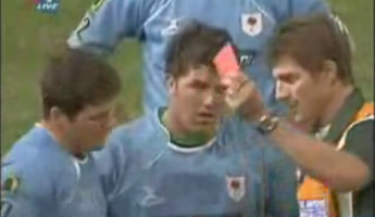 Morne Steyn red carded for a spear tackle