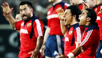 Munster vs the All Blacks - Haka & tries