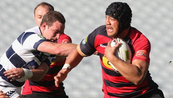 Canterbury's Nasi Manu demolishes Benson Stanley in the ITM Cup