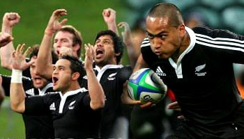 Piri Weepu try for the Maoris after a nice run from Hosea Gear