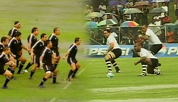 NZ Maori Haka vs Fijian Cibi - Pacific Nations Cup
