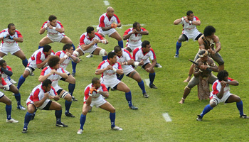 Pacific Islanders combined war dance - Siva Tau