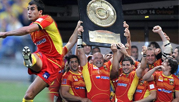 Perpignan win the Top 14 Final against Clermont