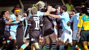 Multiple players suspended following Perpignan and Bayonne mass brawl
