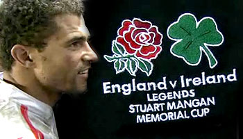 England vs Ireland Legends match at the Stoop