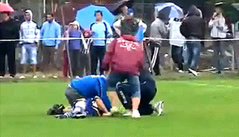 Another crazy rugby brawl in Romania