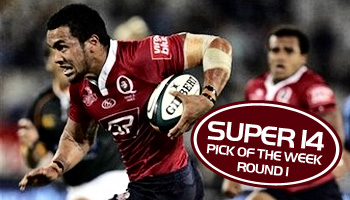 Super 14 Pick of the Week - Round 1