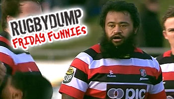 Friday Funnies - The Simon Lemalu flying tackle