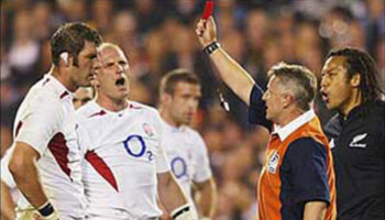 Simon Shaw red card vs the All Blacks in 2004