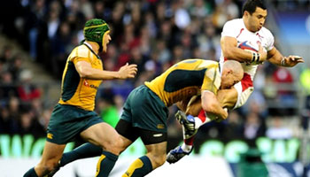 Stirling Mortlock's great tackle on Riki Flutey