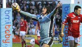 Cardiff Blues great comeback to beat Llanelli Scarlets
