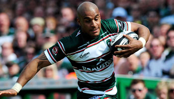 Tom Varndell late winning try for Leicester gets them into the Semis