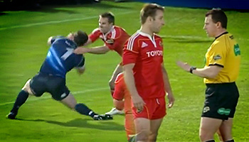 Tomas O'Leary's controversial tackle on Cian Healy