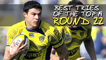 Best tries of the Top 14 - Round 22