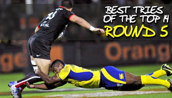 Best tries of the Top 14 - Round 5