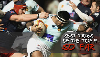 Best tries of the Top 14 so far