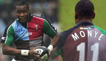 Ugo Monye dump tackle on Ben Blair