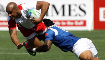England and Samoa's great Sevens quarter final