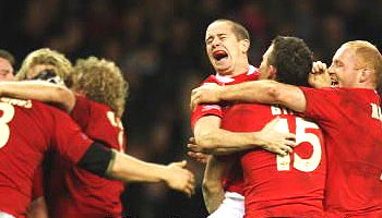 Interviews after Wales turn England over in their own patch