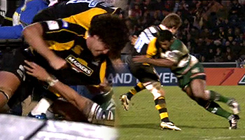 Tuilagi and Leo fight & Rabeni huge hit on Waldouck