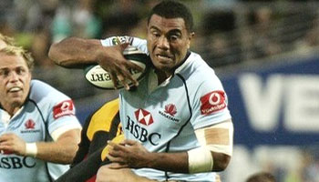 Wycliff Palu scores then gets yellowcard